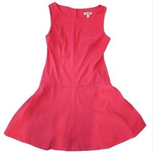 DressBarn Elegant Pink Sleeveless Drop Waist Dress